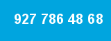 927 786 48 68 927 786 48 68